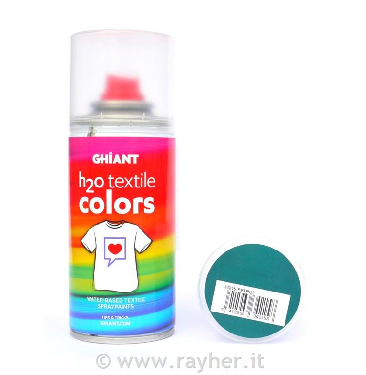 GHIANT H2O textile spray 150 ml PetrolPetrol