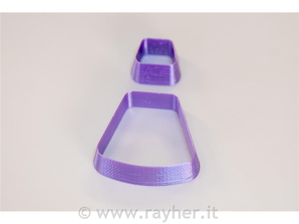 Izsekovalci trapez 45 mm set 2