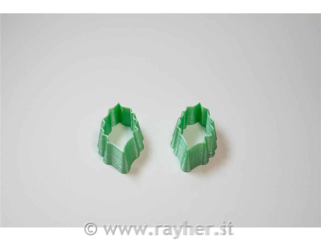 Izsekovalci bodika L+D 20 mm set 2