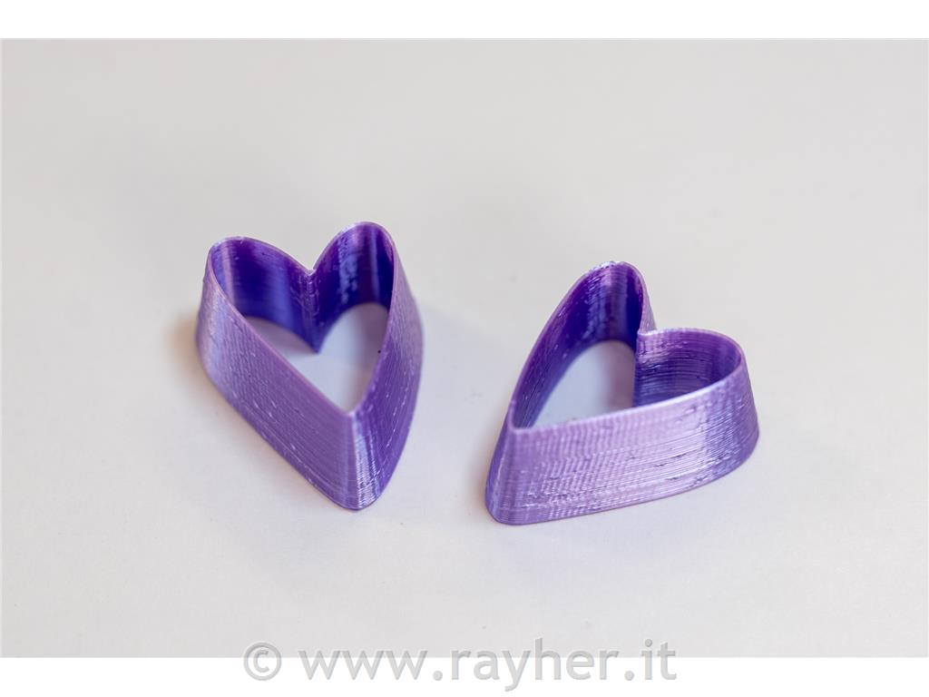 Izsekovalci srčki L+D 20 mm set 2