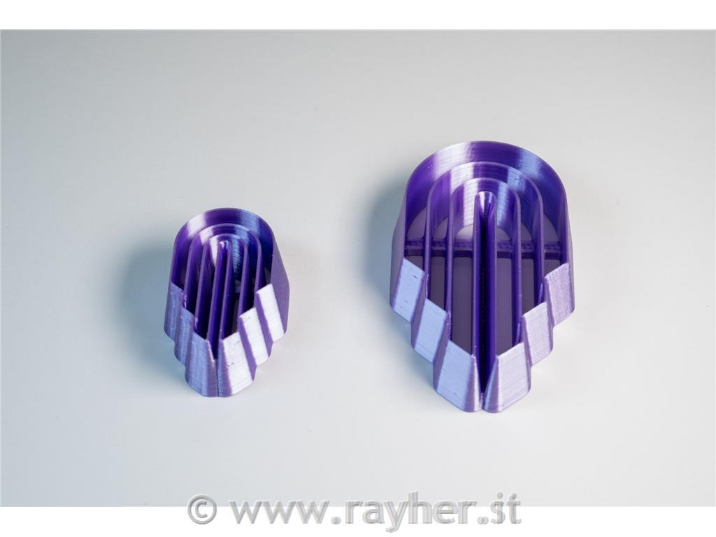 Stampi arcobaleno 30-50 mm set 2