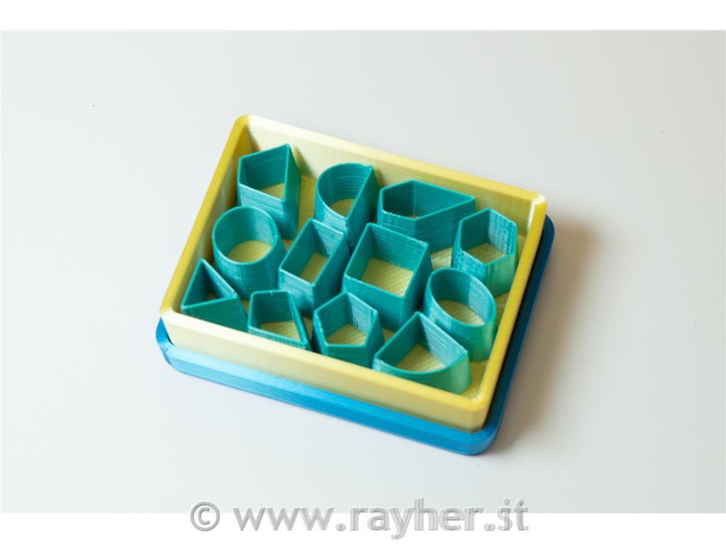 Izsekovalci mikro uhani set 12