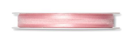 TRAK ORGANZA Z OBROBO, ROZA, 1M, 10MM