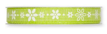 TRAK Z ROŽICAMI, ZELEN, 1M, 15MM