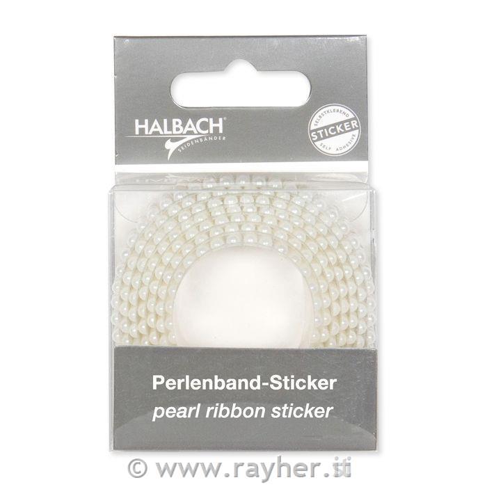 NASTRO ADESIVO PERLINE, 10MM, 92 CM