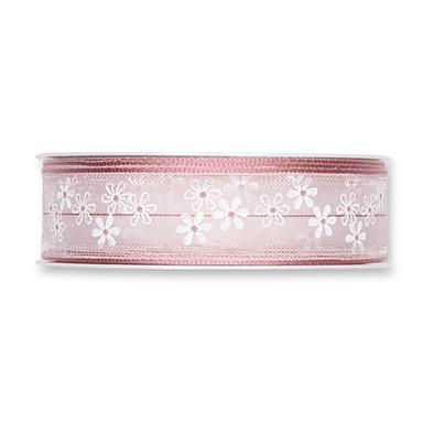 Trak potiskan "cvetovi" 25mm metraža