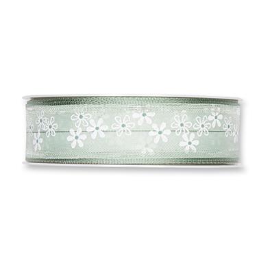 Trak potiskan "cvetovi" 25mm metraža