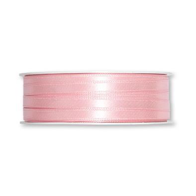 NASTRO DI RASO ROSA, 6MM, 1M