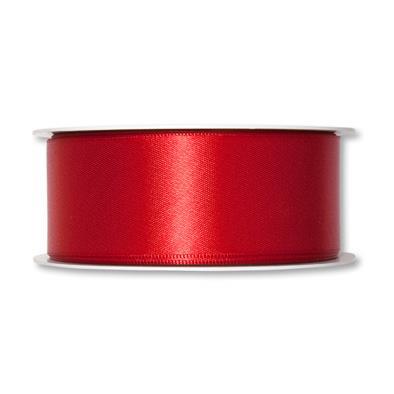 NASTRO DI RASO ROSSO, 40MM, 1M