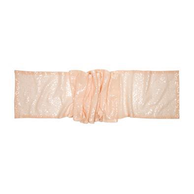 Nastro per tavolo con paillettes 24cmx2m