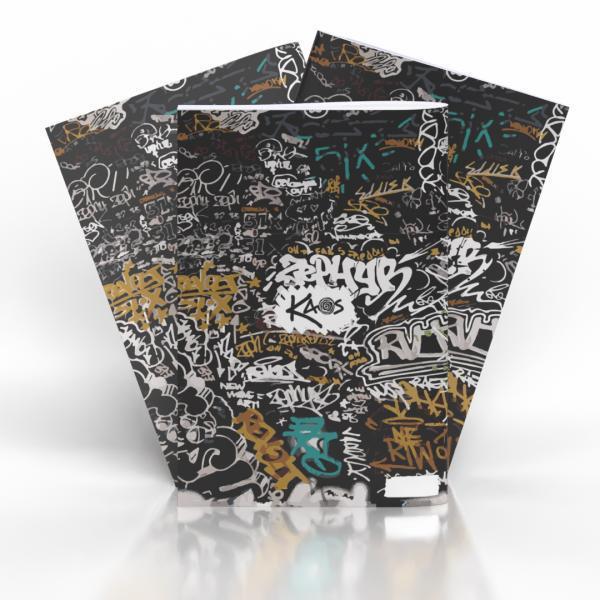 Zvezek KAOS črtni, 52-listni, 1 kos