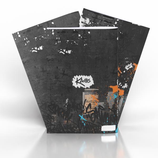 Zvezek KAOS črtni, 52-listni, 1 kos