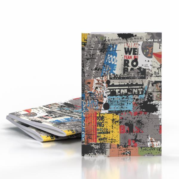 Zvezek KAOS črtni, 52-listni, 1 kos