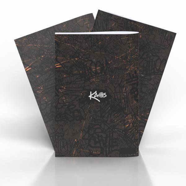 Zvezek KAOS črtni, 52-listni, 1 kos