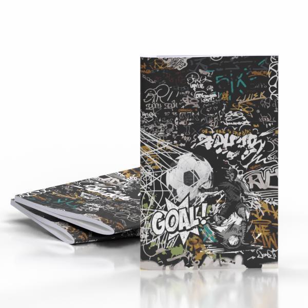 Zvezek KAOS črtni, 80-listni, 1 kos