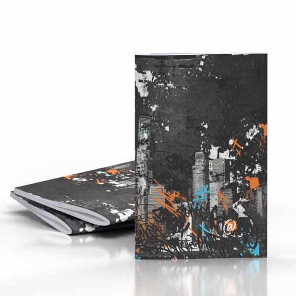 Zvezek KAOS črtni, 80-listni, 1 kos