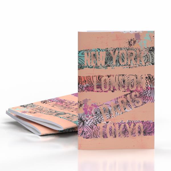 Zvezek KAOS mali karo (5x5mm), 52-listni