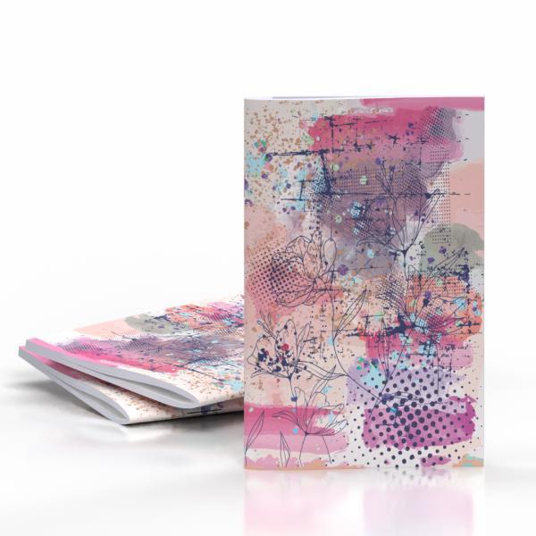 Zvezek KAOS mali karo (5x5mm), 52-listni