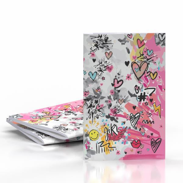 Zvezek KAOS brezčrtni, 52-listni, 1 kos