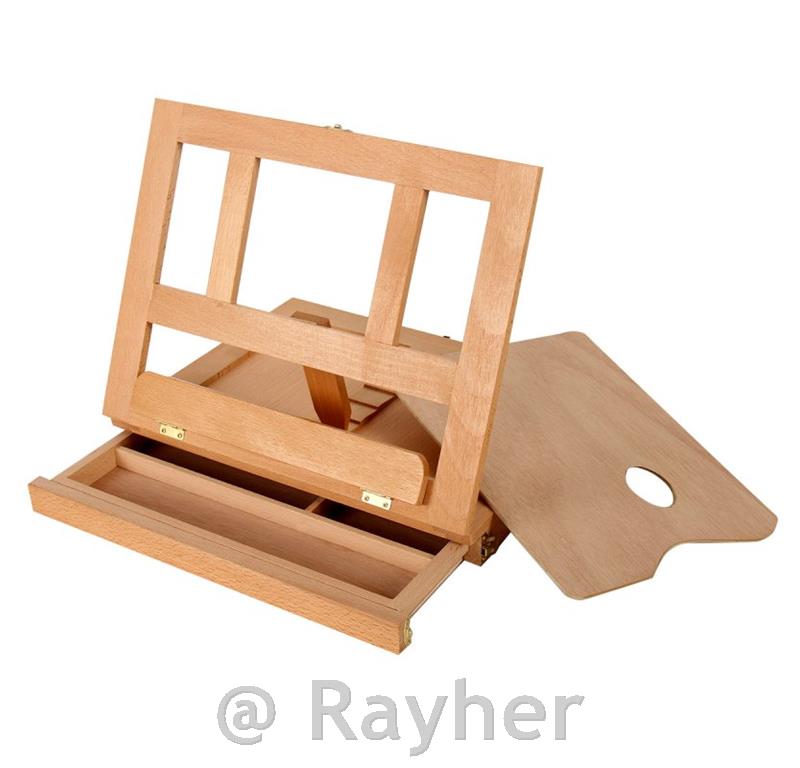 Cavalletto da tavolo con cassetto