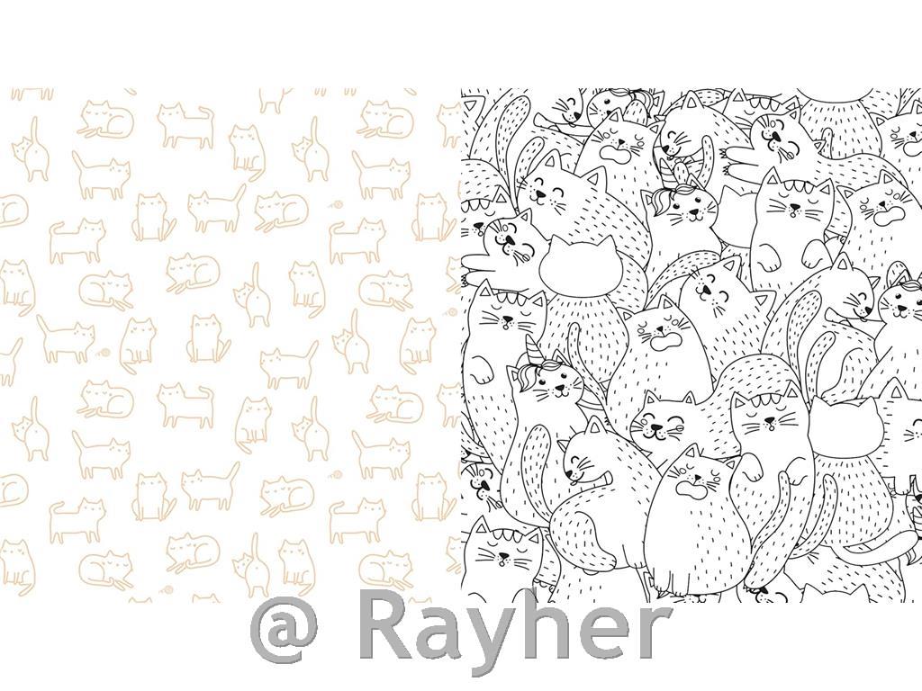 Libro&Set creativo Cute Kawaii Coloring