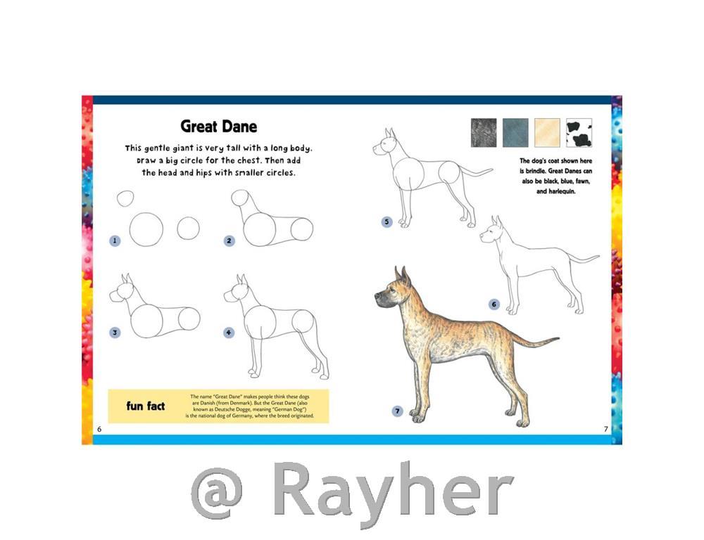 Libro How To Draw Dogs and puppies