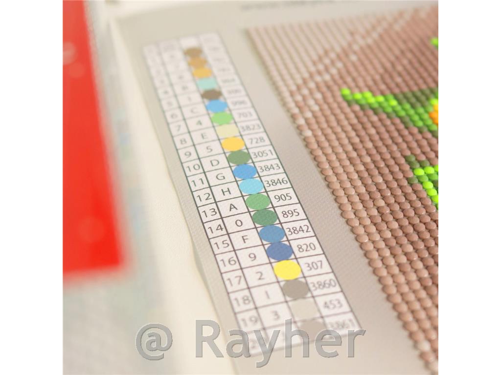 Mosaico di diamanti, A quiet corner, 40x50 cm