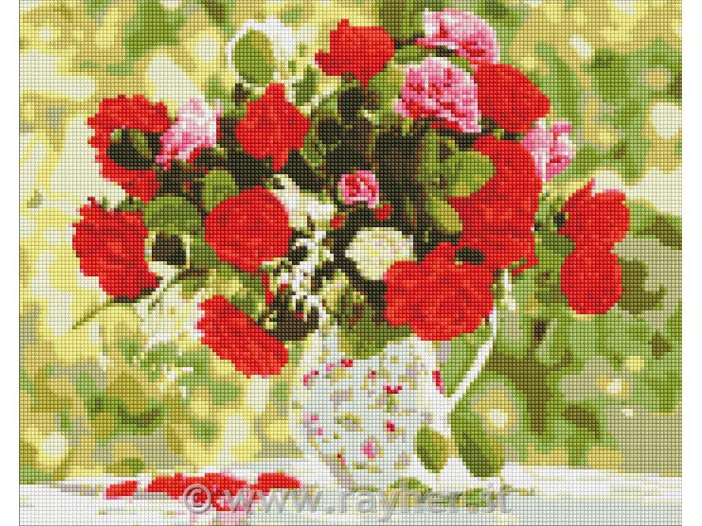 Diamantni mozaik, Variety of colors, 40x50 cm