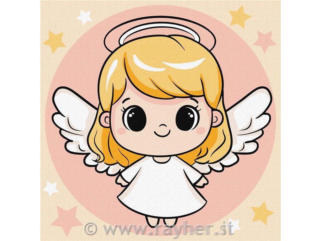 Painting by Numbers Kids, Angel
