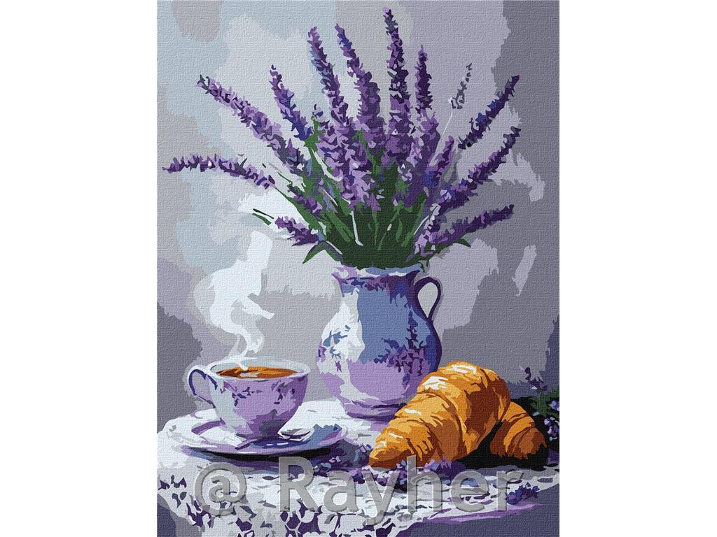 Dipingere con i numeri, Lavender Still Life, 30x40 cm