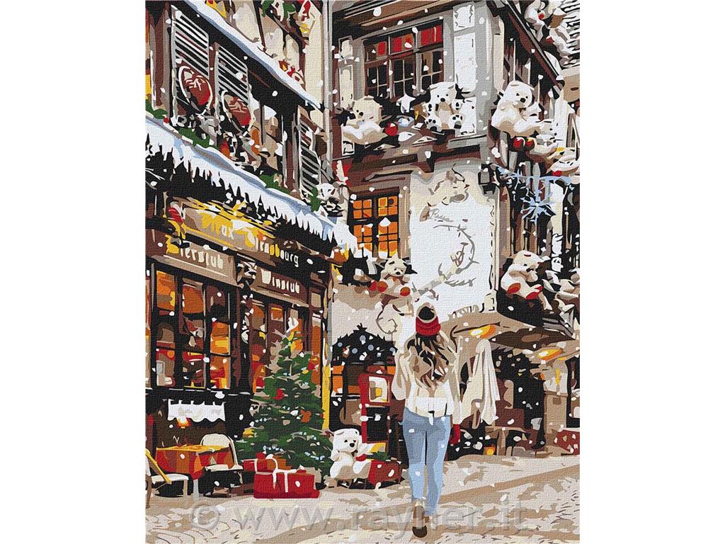 Dipingere con i numeri, Walking the New, 40x50 cm