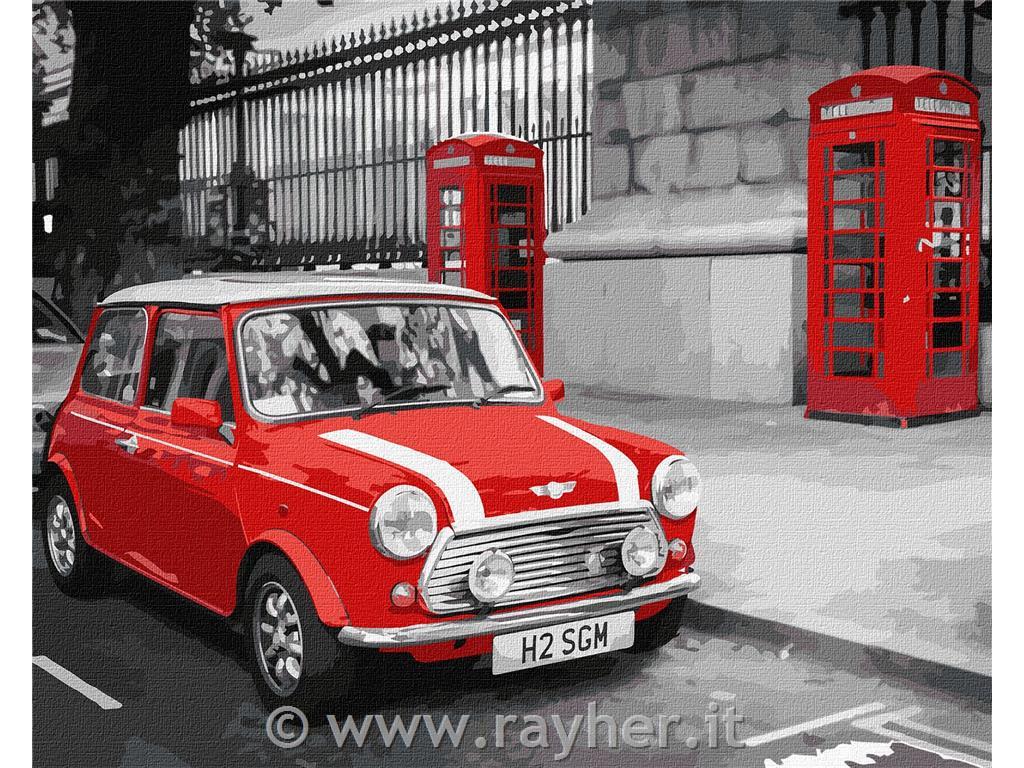 Dipingere con i numeri, Colors of London, 40x50 cm