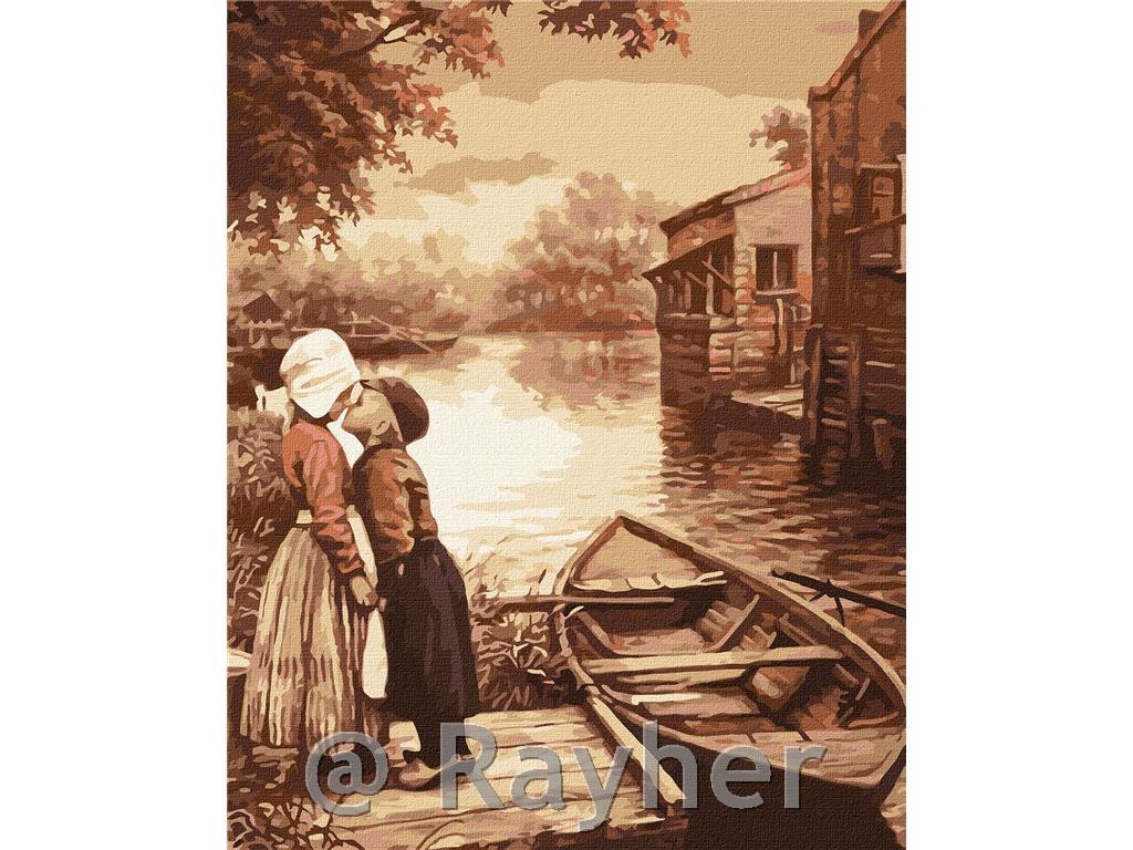 Slikanje po številkah, The first kiss