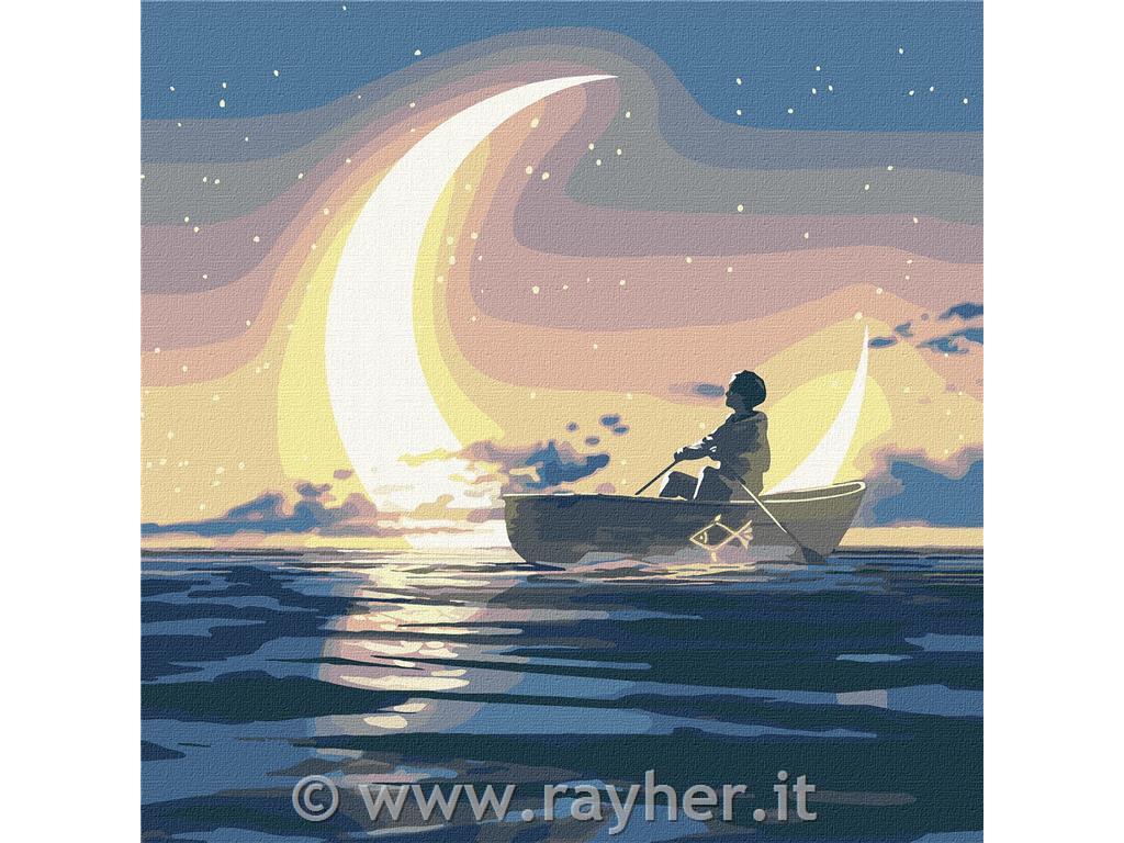 Dipingere con i numeri, Enchanted by the, 50x50 cm