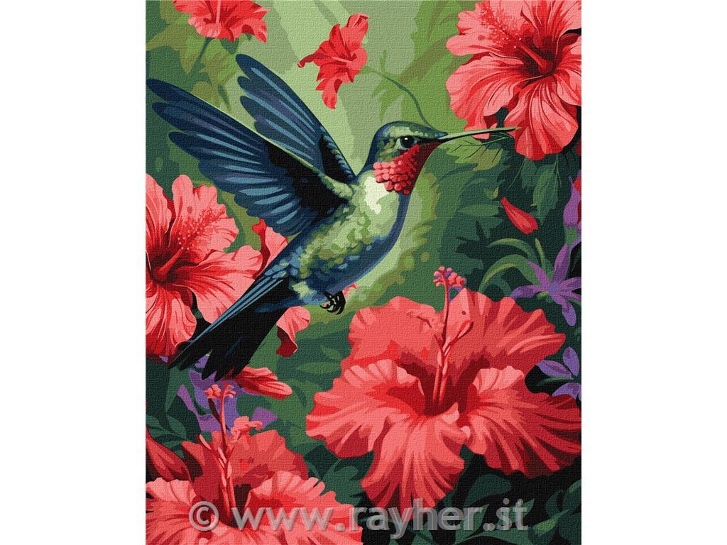 Slikanje po številkah, In the Garden of Eden, 40x50 cm