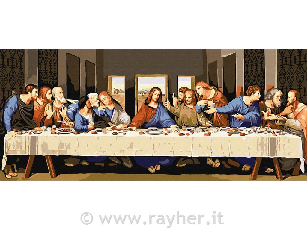 Dipingere con i numeri,The Last Supper30x70