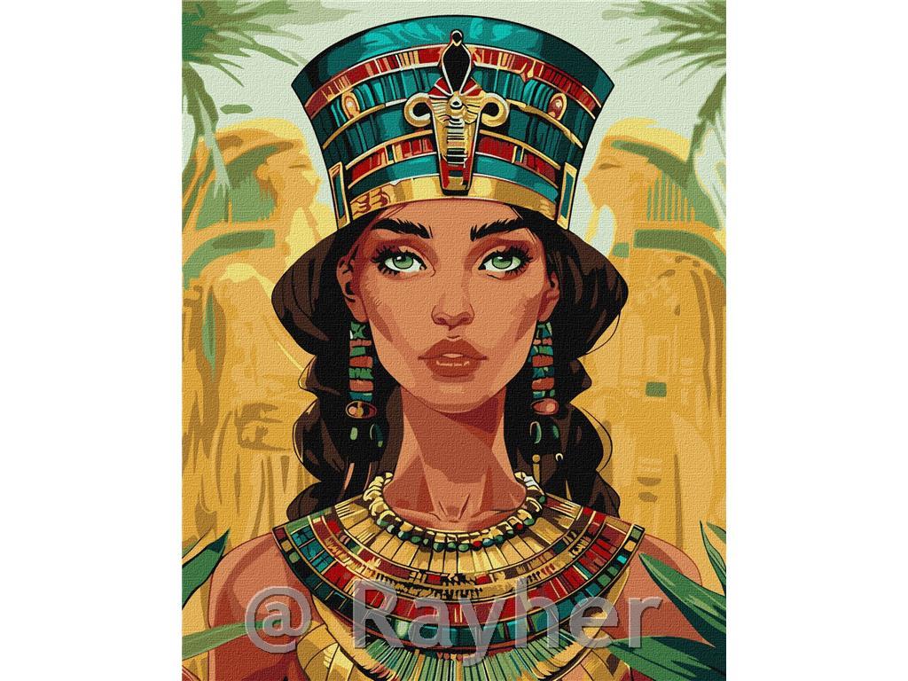 Dipingere con i numeri, Egyptian princess, 40x50 cm