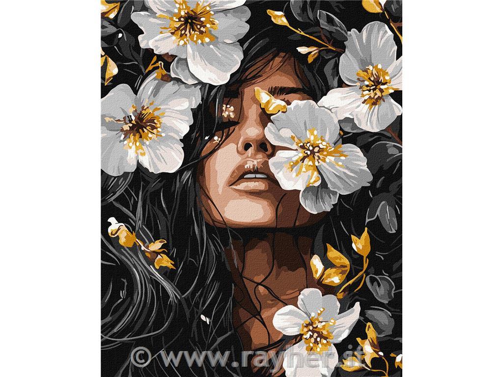 Slikanje po številkah, The petal music, 40x50 cm