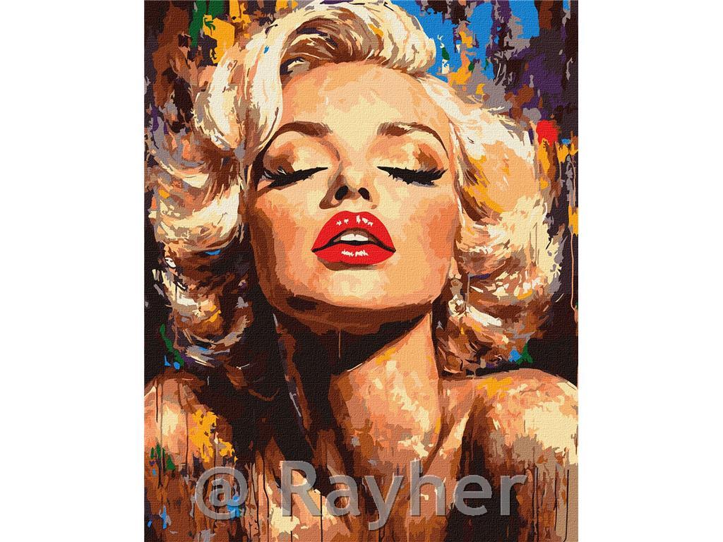 Dipingere con i numeri, Bright Monroe, 40x50 cm