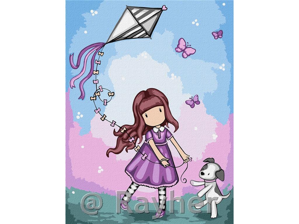 Dipingere con i numeri, Don’t Fly Away,30x40 cm