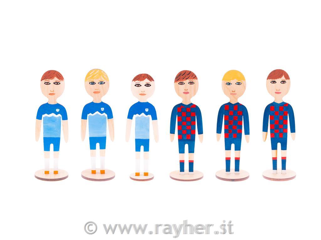 Deček, lesena oblika, 13,5 cm