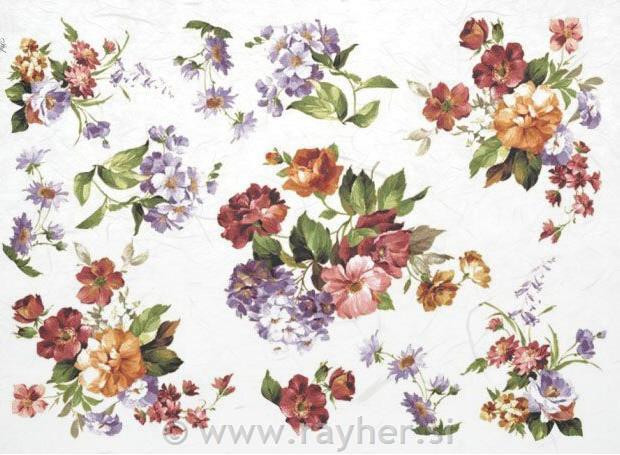 DECOUPAGE PAPIR RIŽEV A4, ŠOPKI