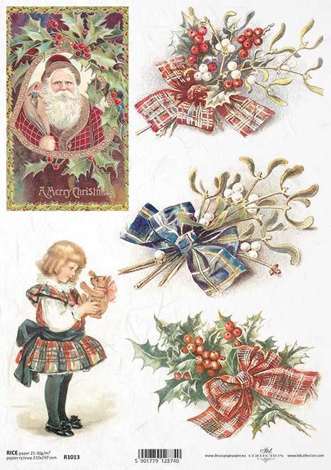 CARTA DI RISO PER DECOUPAGE A4, VISCHIO