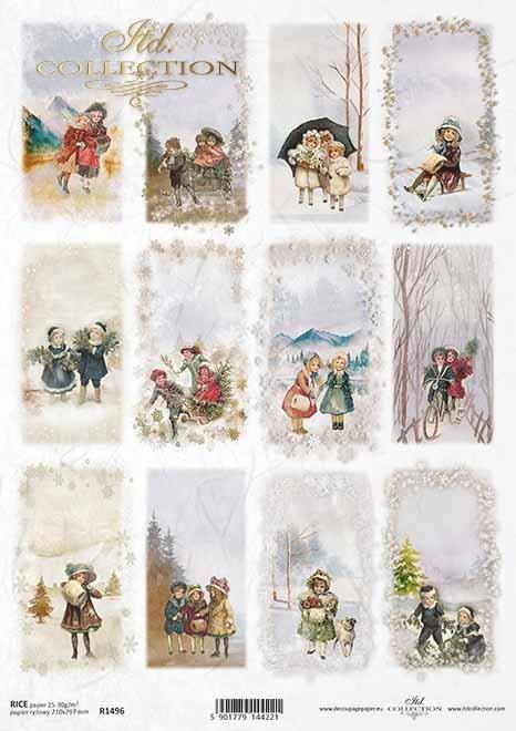 CARTA DI RISO PER DECOUPAGE A4