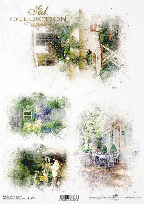 CARTA DI RISO PER DECOUPAGE A4, SOGNO