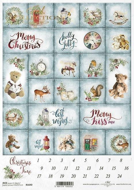 CARTA DI RISO PER DECOUPAGE A4