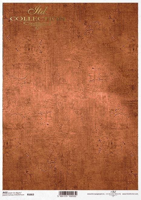 CARTA DI RISO PER DECOUPAGE A4, SFONDO