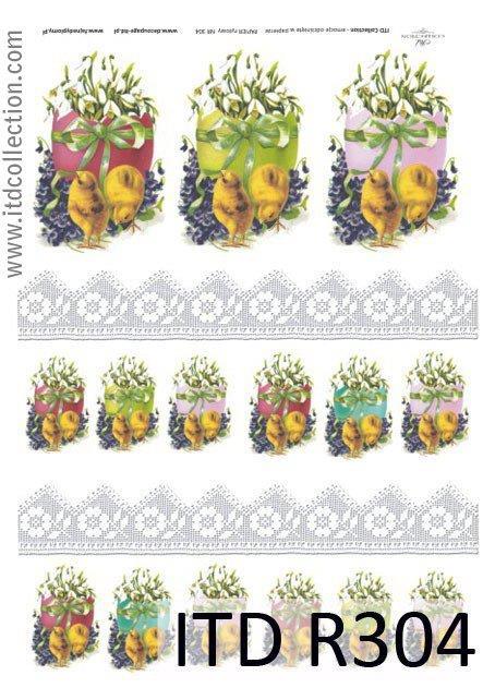 DECOUPAGE PAPIR RIŽEV A4, VELIKA NOČ 15