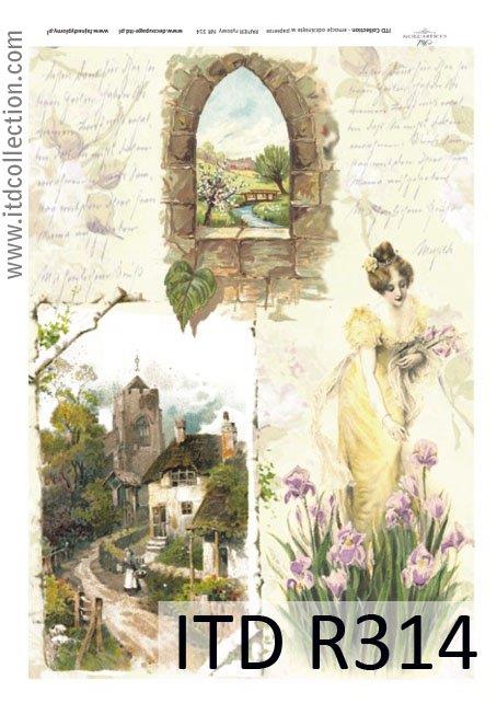 DECOUPAGE PAPIR RIŽEV A4, NABIRALKA LILI