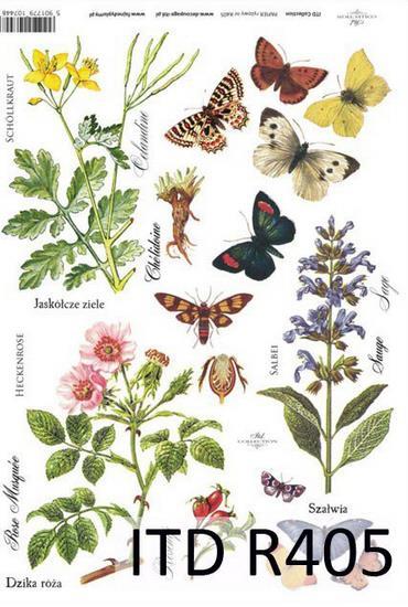 DECOUPAGE PAPIR RIŽEV A4,ŽAJBELJ,ŠIPEK,